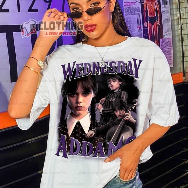 Wednesday Addams Release Date 2022 Merch Wednesday Addams Shirt Tv Series Wednesday Addams 2022 T-Shirt