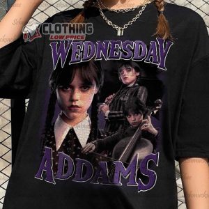 Wednesday Addams Release Date 2022 Merch Wednesday Addams Shirt Tv Series Wednesday Addams 2022 T Shirt