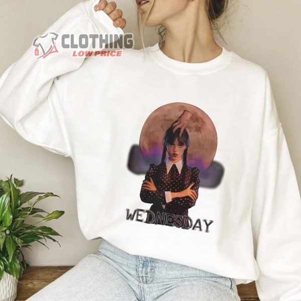 Wednesday Addams Tv Series 2022 Merch Wednesday Addams Shirt Wednesday Addams Season 2 2022 T-Shirt