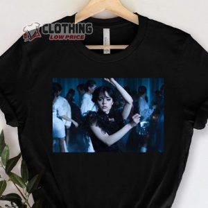 Wednesday Dance Scene Merch New 2022 Wednesday The Series Shirt Wednesday Christmas Gift Wednesday Addams Shirt Tv Series T-Shirt