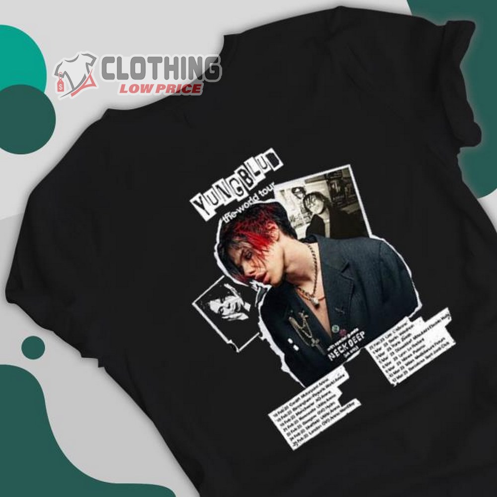 Misvisende ulækkert grå Yungblud The World Tour 2023 With Special Guests Merch Yungblud Concert And  Tour Date Shirt Yungblud World Tour 2023 Arena T-Shirt - ClothingLowPrice