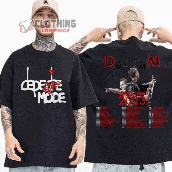 2023 Memento Mori World Tour Depeche Mode Tour Unisex T-Shirt, Depeche Mode World Tour 2023 Shirt, Depeche Mode Band Sweatshirt, Depeche Mode Shirt