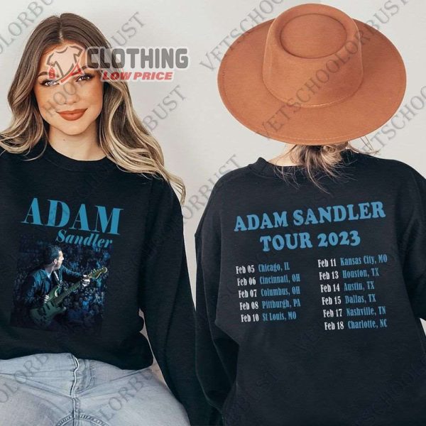 Adam Sandler Comedy Tour 2023 Merch Adam Sandler 2023 Tour Shirt Adam Sandler Special Guest 2023 T-Shirt