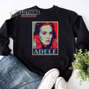 Adele 1980s Rock Music Merch Adele World Tour 2023 Shirt Adele UK Tour 2023 Shirt Weekend With Adele The World Tour T-Shirt