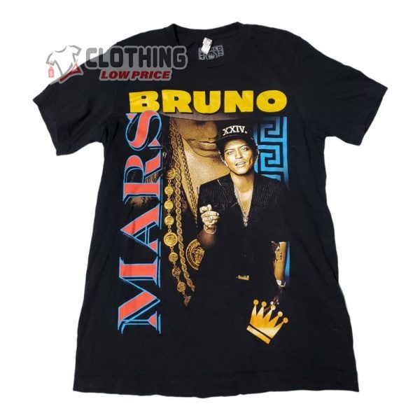 Bruno Mars 24k Magic World Tour T- Shirt, Bruno Mars Songs List T- Shirt, Bruno Mars Concerts 2023 Merch, Bruno Mars Concerts 2023 Gift