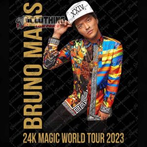Bruno Mars World Tour 2023 Merch Bruno Mars Dolby Live Las Vegas T Shirt Bruno Mars World Tour 2023 Shirt Bruno Mars Tour 2023 Hoodie2