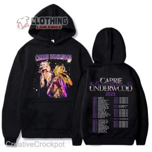 Carrie Underwood Denim And Rhinestones Tour 2023 Setlist Merch Denim And Rhinestones Tour 2023 Shirt Carrie Underwood World Tour 2023 T Shirt 2