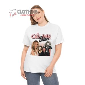 Celine Dion PARIS LA DEFENSE ARENA Nanterre France Unisex T Shirt Celine Dion Courage World Tour 2023 Shirt Celine Dion Unisex T Shirt2