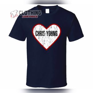 Chris Young New Concert Merch Chris Young New Song T Shirt Chris Young Tee Shirt