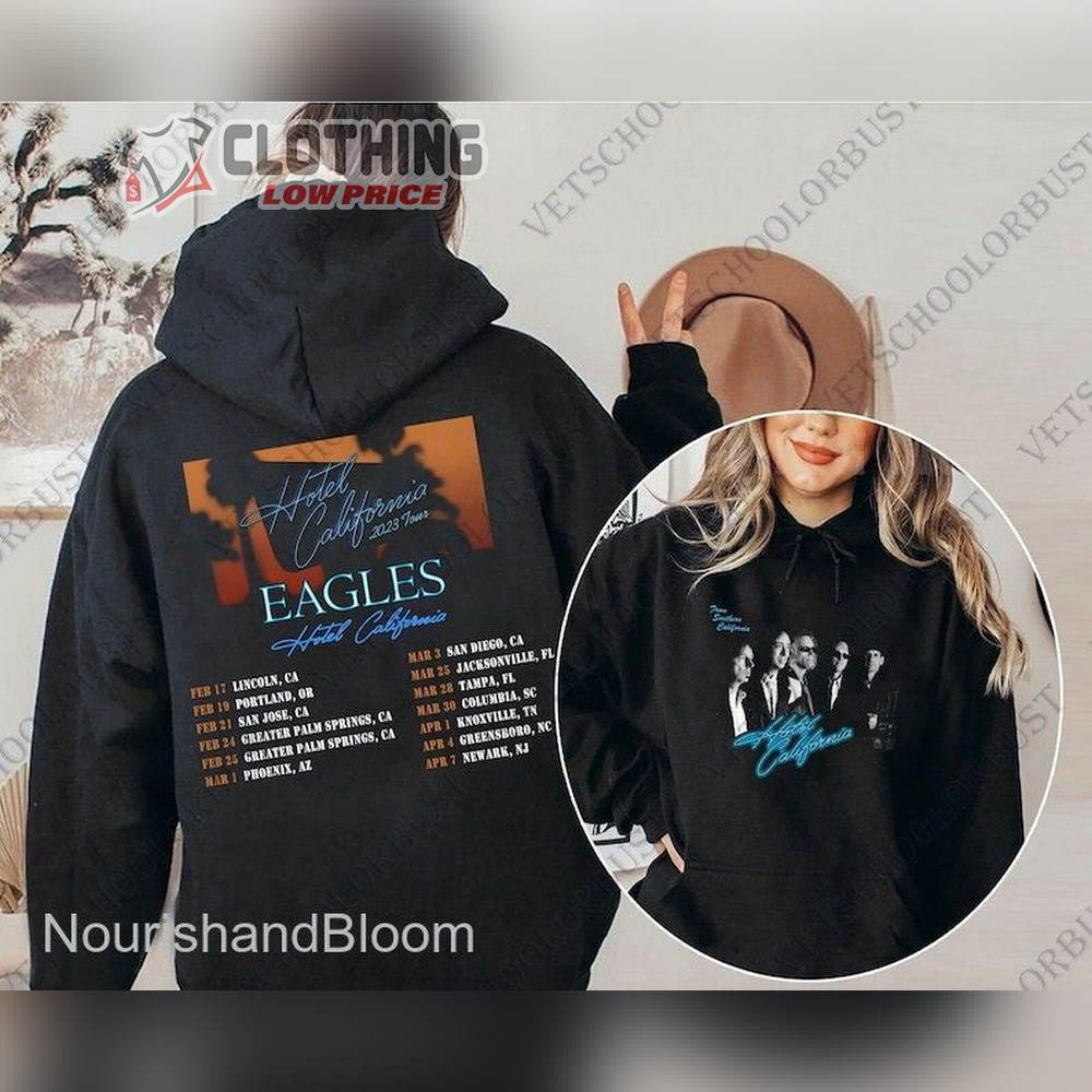 Hotel California 2023 Tour Concert Music T Shirt & Hoodie – The