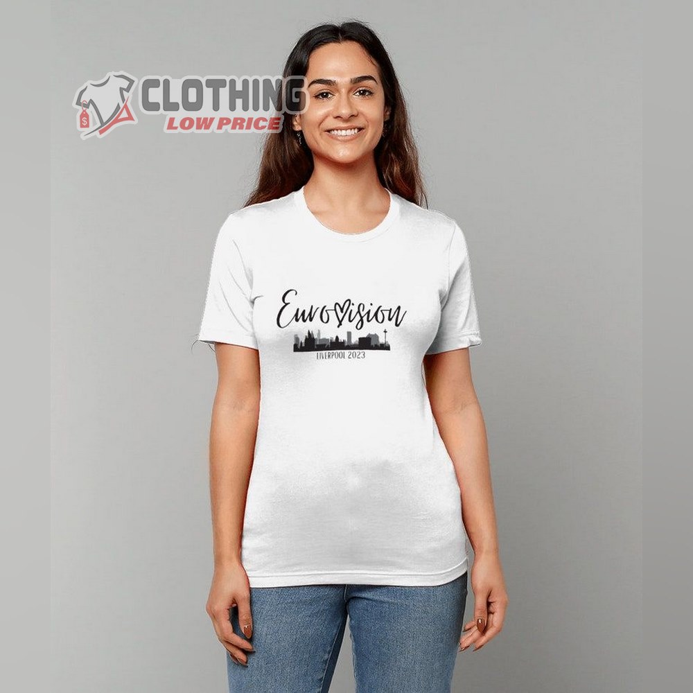 Eurovision Heart 2023 Merch Eurovision Song Contest Liverool 2023 Shirt ...