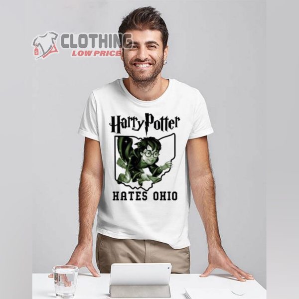 Harry Potter Hates Ohio Merch Harry Potter Shirt Harry Potter Hogwarts T Shirt