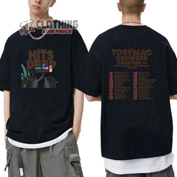 Tobymac Hits Deep Tour 2023 Shirt, Toby Mac 2023 Tour Shirt For Fan, Tobymac Hits Deep Fan Shirt, Toby Mac 2023 Tour Shirt