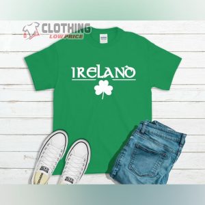Ireland St Patrick’s Day T- Shirt, Shamrock Irish Ireland Paddys Funny T- Shirt, St Patricks Day Outfit T- Shirt, St Patricks Day Gifts T- Shirt