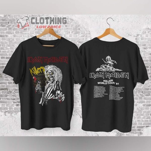 Iron Maiden Killers – Killer World Tour ’81 T- shirt, The Killers Columbus Ohio T- Shirt, The Killers Tour 2023 T- shirt, Are The Killers A Christian Rock Band Merch