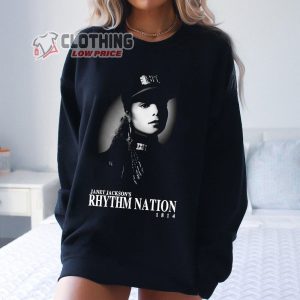 Janet Jackson Rhythm Nation Merch Janet Jackson Concert Shirt Janet Jackson Together Again Tour 2023 T Shirt 2