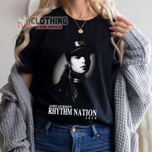 Janet Jackson Rhythm Nation Merch Janet Jackson Concert Shirt Janet Jackson Together Again Tour 2023 T Shirt