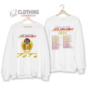Journey 2023 Freedom Tour With Special Guest ToTo Merch Journey Concert 2023 Shirt Journey ToTo World Tour 2023 T-Shirt