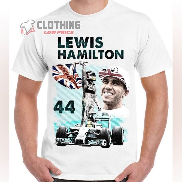 Lewis Hamilton Ham44 F1 Formula 1 Merch Champion Lewis Hamilton Shirt Formula One World Championship T-Shirt