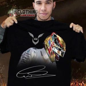 Lewis Hamilton Mercedes Amg Petronas Signature Merch, Lewis Hamilton Shirt, Bootleg Formula 1 Racing Team Shirt Lewis Hamilton 2023 Mercedes T-Shirt