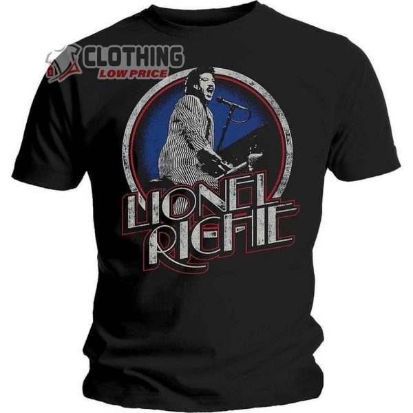 Lionel Richie Live Concert In Las Vegas 2023 Unisex Merch, Lionel Richie Hello Song Lyrics Unisex Tee