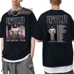 Lizzo Tour Dates 2023 Unisex T Shirt Lizzo The Special Tour 2023 Shirt Lizzo Tour Sweatshirt Lizzo Live In Concert 2023 Shirts1