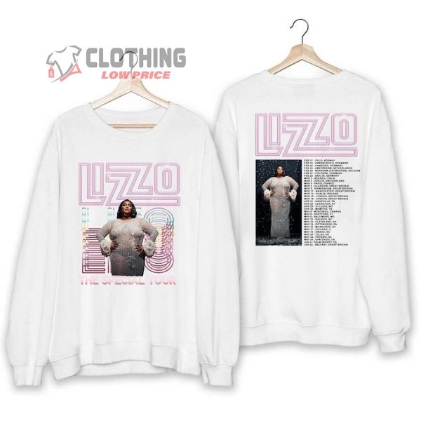 Lizzo Tour Dates 2023 Unisex T-Shirt, Lizzo The Special Tour 2023 Shirt, Lizzo Tour Sweatshirt, Lizzo Live In Concert 2023 Shirts