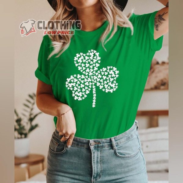 Luck Of The Irish T-shirt, Shamrock Shirt, Ireland St Patrick’s Day T- Shirt, Shamrock Irish Ireland Paddys Funny T- Shirt