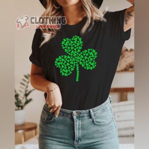 Luck Of The Irish T-shirt, Shamrock Shirt, Ireland St Patrick’s Day T- Shirt, Shamrock Irish Ireland Paddys Funny T- Shirt