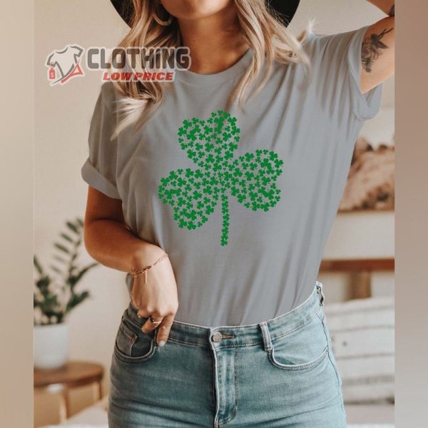 Luck Of The Irish T-shirt, Shamrock Shirt, Ireland St Patrick’s Day T- Shirt, Shamrock Irish Ireland Paddys Funny T- Shirt