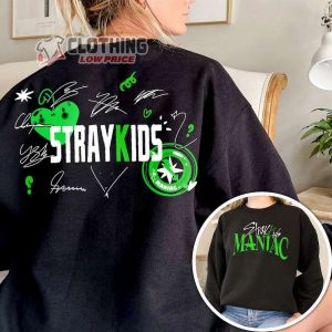 Maniac Stray Kids 2023 Unisex Sweatshirt Stray Kids World Tour 2023 Sweatshirt Maniac World Tour T Shirt Stray Kids Members Unisex Shirt1