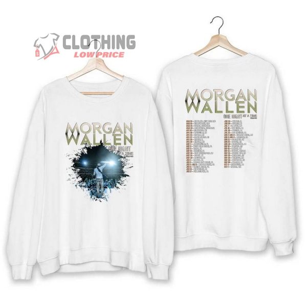 Morgan Wallen One Night At A Time World Tour 2023 Unisex T-Shirt, Morgan Wallen Setlists 2023 Shirt, Morgan Country Music Shirt, Wallen Shirt For Fan Sweatshirt