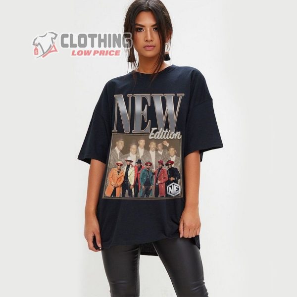 New Edition Band Retro Unisex Shirt, New Edition Band New Concert Shirt, New Edition Band New Album T-Shirt, New Edition Band Tee, Merch