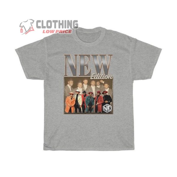 New Edition Band Retro Unisex Shirt, New Edition Band New Concert Shirt, New Edition Band New Album T-Shirt, New Edition Band Tee, Merch