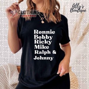 New Edition Band Shirt Ronnie Bobby Ricky Mike Ralph And Johnny Unisex T Shirt New Edition Legacy Tour 2023 Shirt4