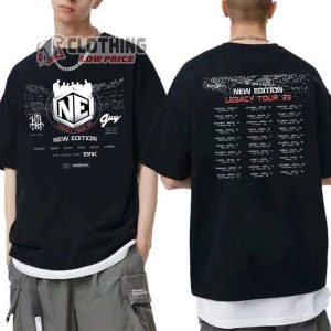 New Edition Legacy Tour 2023 Unisex T-Shirt, New Edition Concert 2023 Sweatshirt, New Edition 2023 Tour Gift For Fan Merch, New Edition Shirt