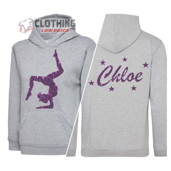 Personalised Gymnast Handstand Unisex Hoodie, Dancing With The Star American Show Unisex Hoodie