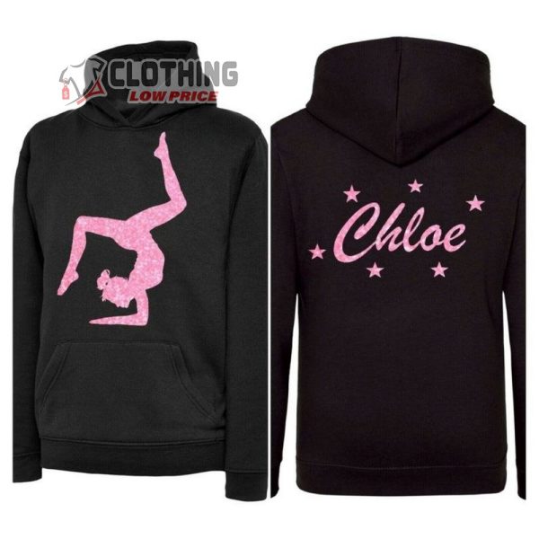 Personalised Gymnast Handstand Unisex Hoodie, Dancing With The Star American Show Unisex Hoodie