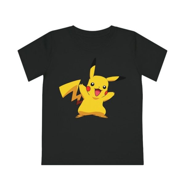 Pikachu Creator T-Shirt Cute Pikachu Tee Matching Group Kids And Adult Shirt Personalized Pokemon Short Sleeve Shirt