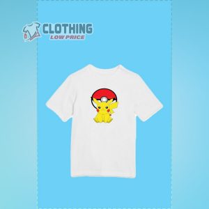 Pikachu Pok�mon Kids T-Shirt Cute Pikachu Tee Matching Group Kids And Adult Shirt Personalized Pokemon Short Sleeve Shirt