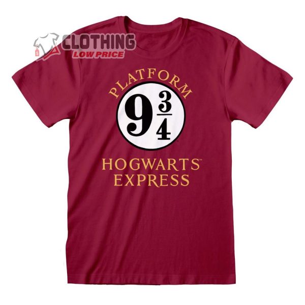 Platform Hogwarts Express Merch Hogwarts Express Shirt Harry Potter Movie Film Shirt Hogwarts School T Shirt