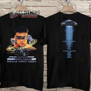 Rauw Alejandro Saturno 2023 Music Tour Merch Rauw Alejandro Music Tour Shirt Rauw Alejandro Punto 40 Song T Shirt