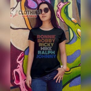 Ronnie Bobby Ricky Mike Ralph And Johnny Unisex T-Shirt, New Edition Music T-Shirt, New Edition Live In Concert Sweatshirt, Hoodie