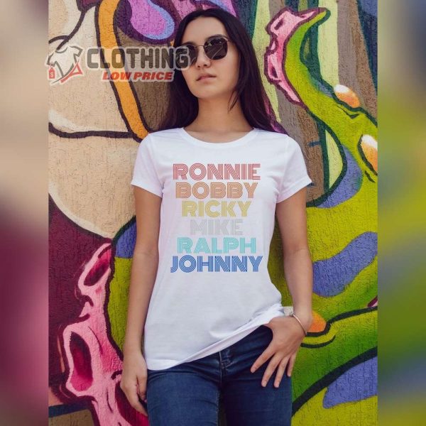 Ronnie Bobby Ricky Mike Ralph And Johnny Unisex T-Shirt, New Edition Music T-Shirt, New Edition Live In Concert Sweatshirt, Hoodie