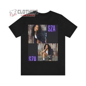 SOS SZA New Tour Tee, Sza Celebrity Shirt, Sza T-Shirt