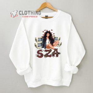 SZA Big Boy Lyrics T Shirt Sza Girl Butterfly Sweatshirt Sza Shirt Sza Ctrl Tee3