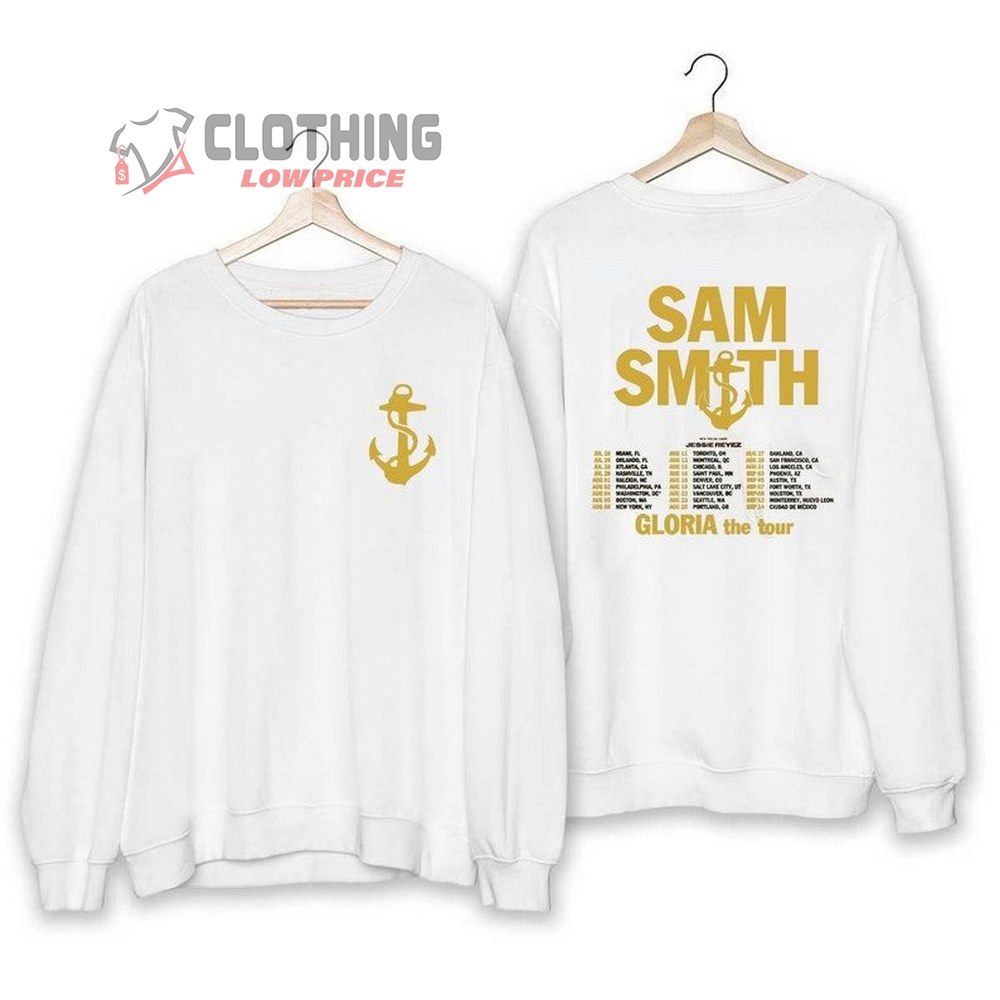 Sam Smith Gloria The Tour Personalized Baseball Jersey - Growkoc