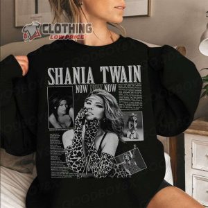 Shania Twain Tour 2023 Merch Shania Twain Queen Of Me Tour Shirt Vintage Shania Twain T Shirt 2