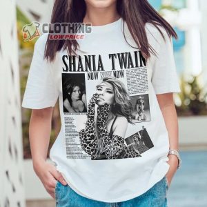 Shania Twain Tour 2023 Merch Shania Twain Queen Of Me Tour Shirt Vintage Shania Twain T Shirt