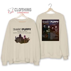 Snarky Puppy Empire Central North American Tour 2023 Merch Snarky Puppy Band Shirt Snarky Puppy Concert 2023 Setlist T Shirt 3